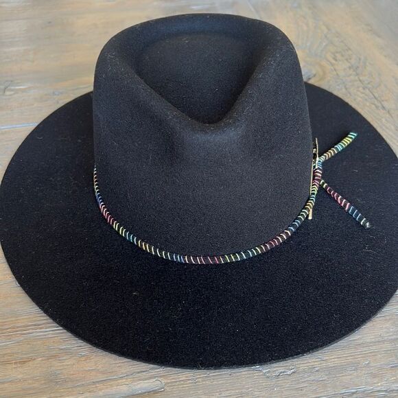 Free People Faith Feather Felt Hat - Picture 2 of 5